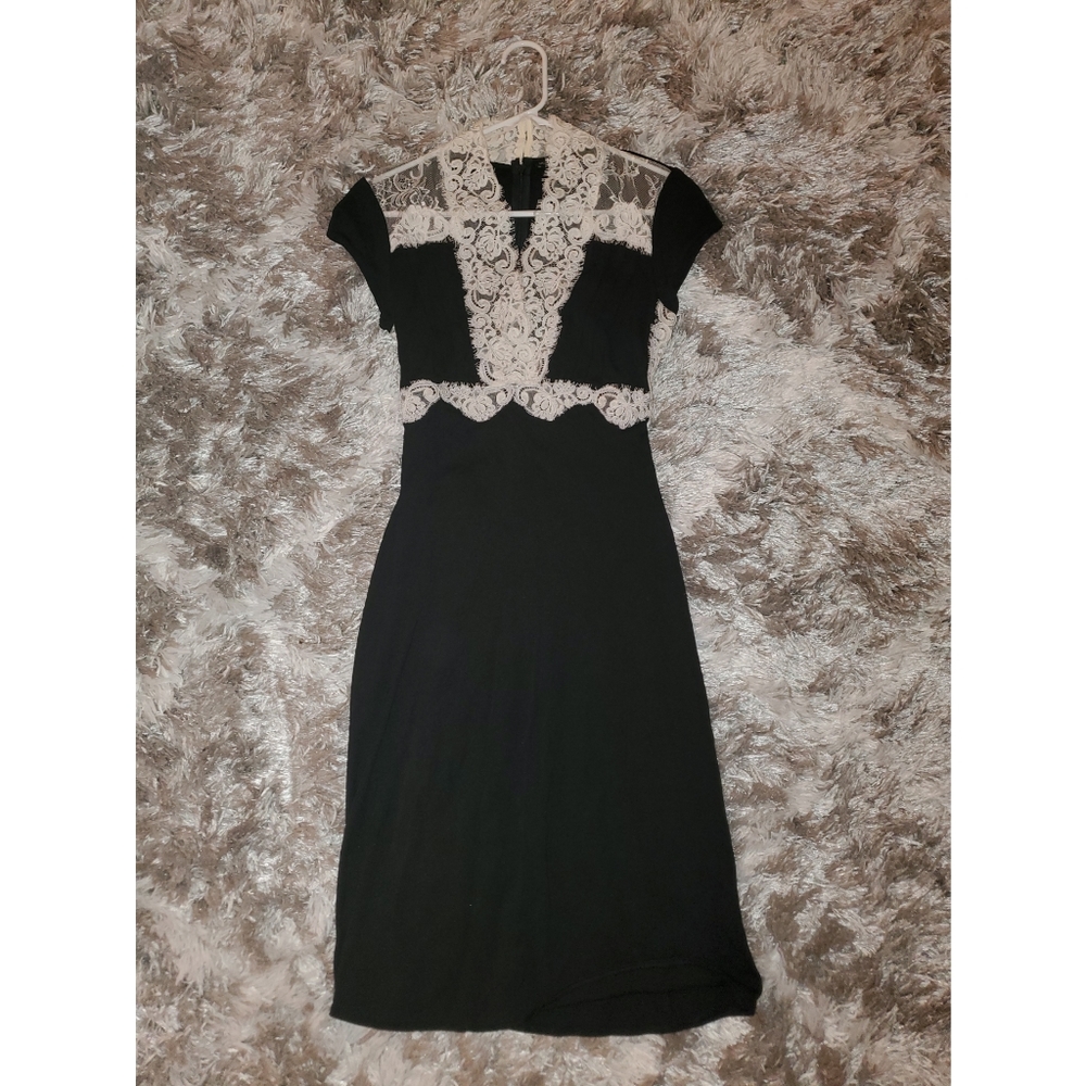 Black and lace classy dress